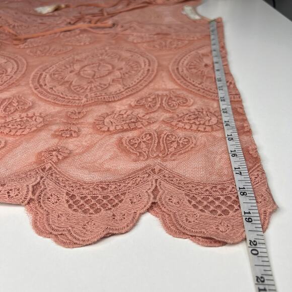 Jen's Party Booty Womens Mandala Mykonos Maxi Kaftan Sheer-Coverup Pink Size O/S - Picture 11 of 15